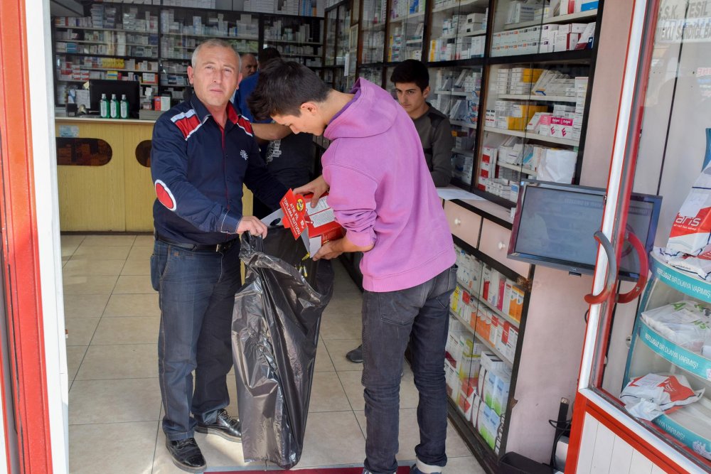 Trabzon'da yarışma: Atık yağları topla ödülü kap
