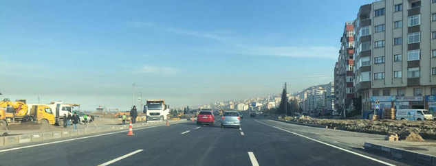 Trabzon trafiğini rahatlatacak tünel açıldı!