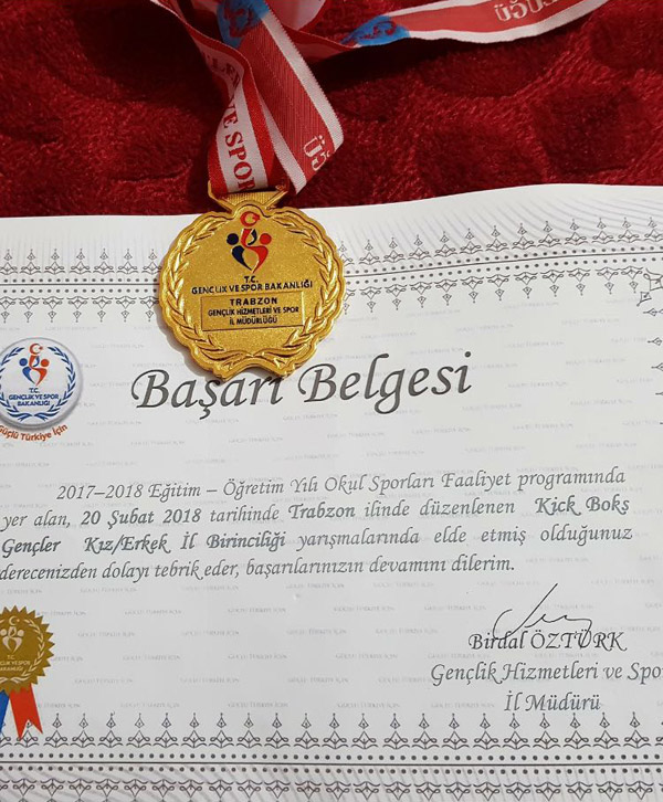 Trabzon’da Lise öğrencisinden önemli başarı