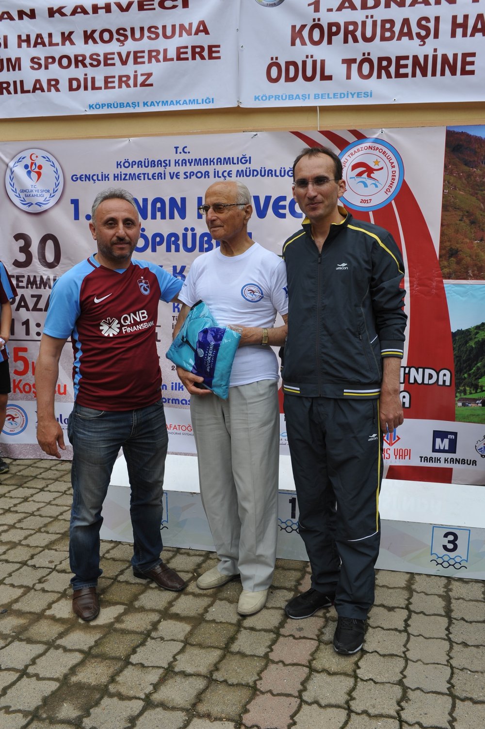 Trabzon'da Adnan Kahveci için anısına koştular 