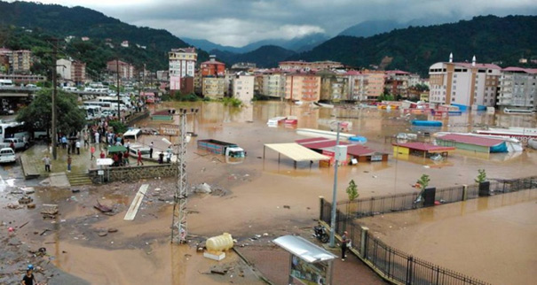 Yaz yağışlarında Trabzon - Artvin - Sochi üçgenine dikkat