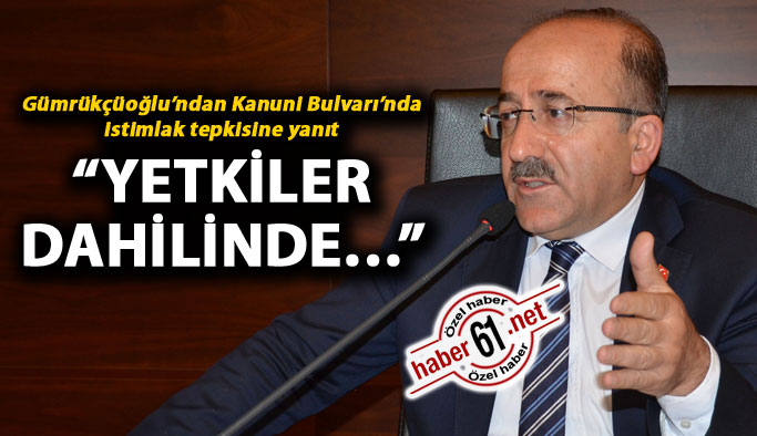 Trabzon’da Kanuni Bulvarı’nda mağduriyet tartışması