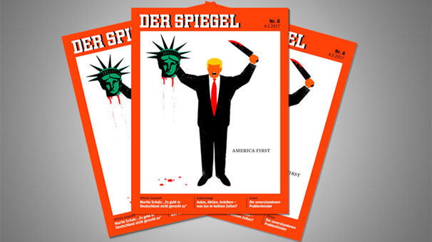 Der Spiegel'in Trump kapağı tepki topladı
