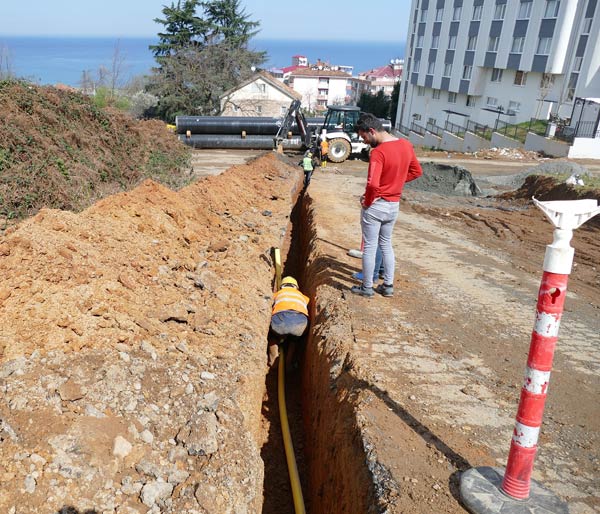 Trabzon'da on mahalleye gaz arzı sağlandı 