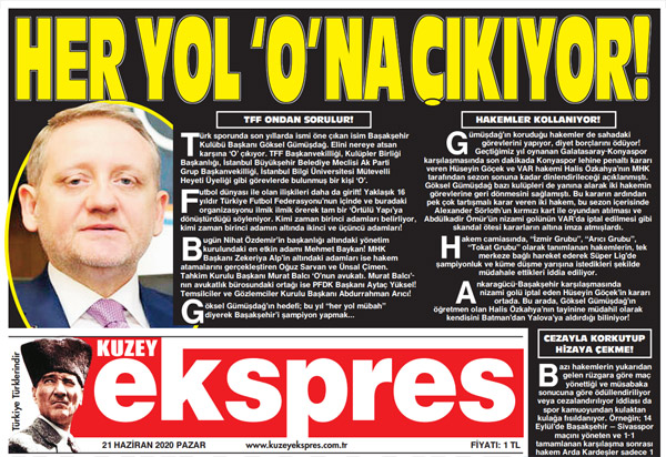Trabzon’daki gazeteler Göksel Gümüşdağ’ı hedef aldı! “Her yol “o”na çıkıyor!”