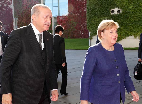 Erdoğan ve Merkel Kahvaltıda buluştu