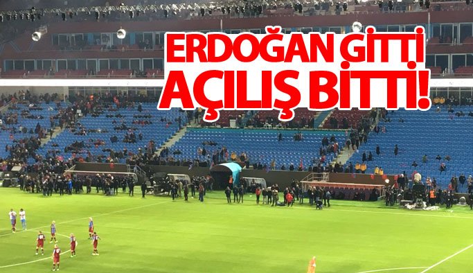 Trabzonspor taraftarı Erdoğan'a seslendi!