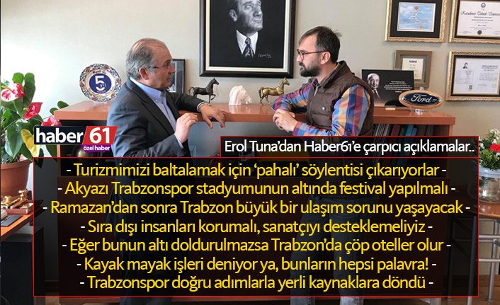 Sıradışı insanlar Trabzon’u terketti
