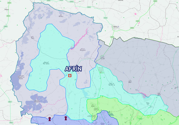 Afrin'de son durum: 15 köy alındı, 30 bin sivil ayrıldı