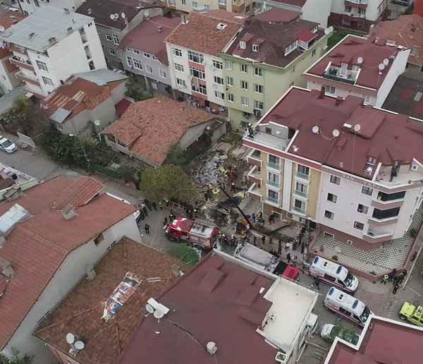 Son Dakika! İstanbul'da askeri helikopter düştü - 4 şehit