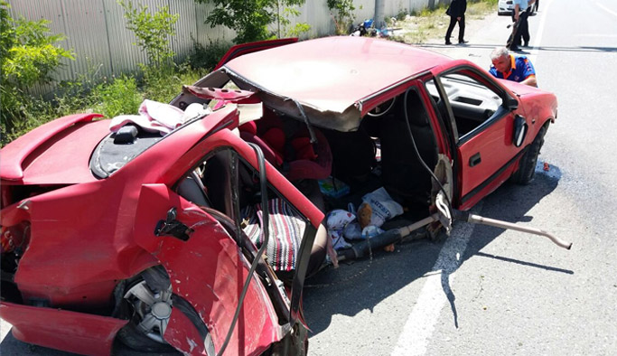 Gümüşhane - Trabzon yolunda kaza: 6 yaralı