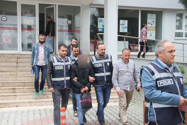 Trabzon'da 555 Bin TL'lik vurgunu yapan yakalandı!