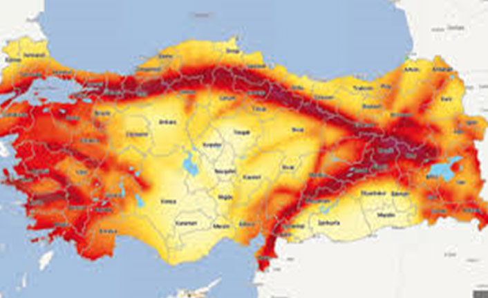 Yeni deprem tehlike haritası yarın yürürlüğe giriyor!