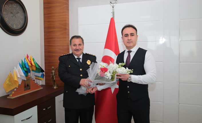 Trabzon emniyet Müdürlüğü'nden Başsavcı Tuncel'e ziyaret