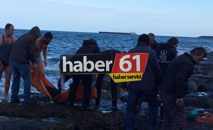Trabzon'da bir kadın kendini denize attı
