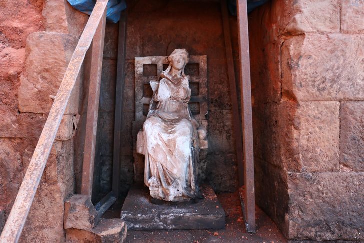 Kibele heykeli bulunan bölgede kazılar yeniden başlıyor
