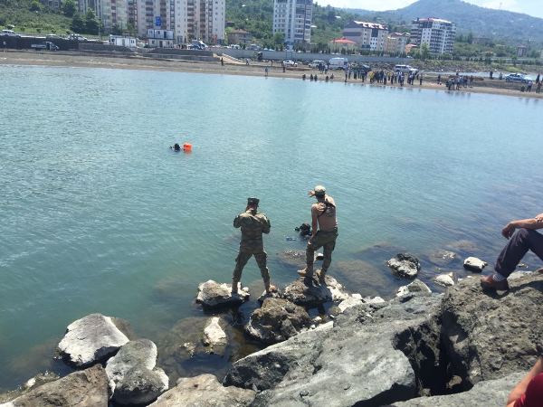 Trabzon'da denizde kaybolan Atakan'dan acı haber