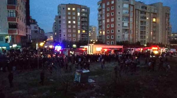 İstanbul'da Askeri helikopter düştü