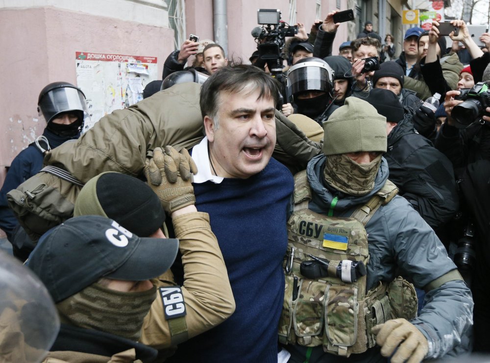 Devrik lider Saakaşvili intihar etmek istedi!