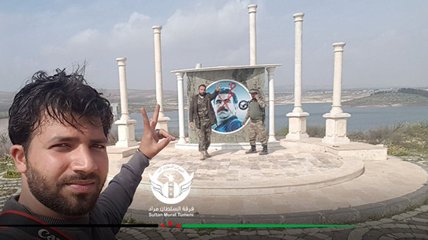 Afrin'de Cinderes'e bombardıman başladı