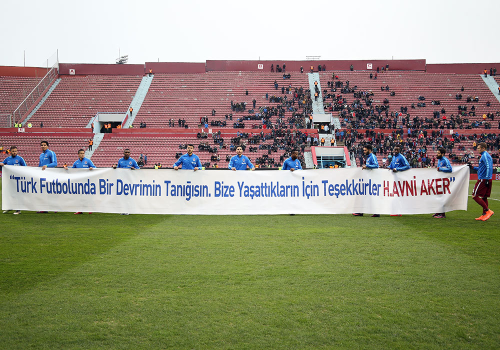 Trabzonspor'da Avni Aker'e sessiz veda