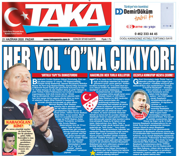 Trabzon’daki gazeteler Göksel Gümüşdağ’ı hedef aldı! “Her yol “o”na çıkıyor!”