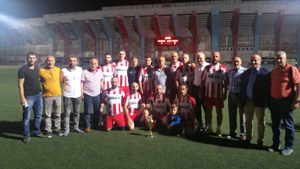 Trabzon'da Veteranlar Turnuvası sona erdi