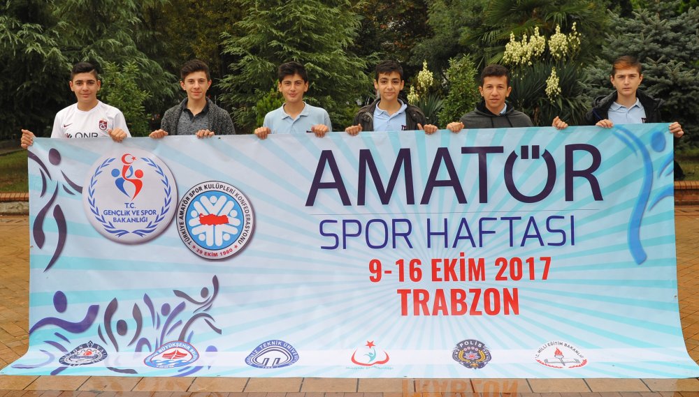 Trabzon'da Amatör Spor Haftası kutlanıyor