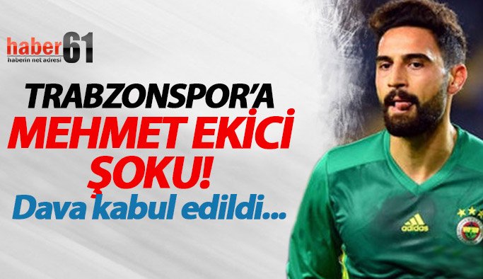 Trabzonspor'a kötü haber: Mehmet Ekici şoku