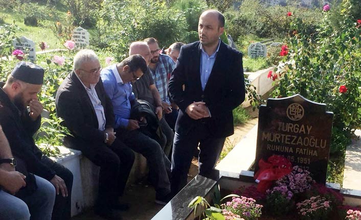 Gazeteci Turgay Murtezaoğlu anıldı