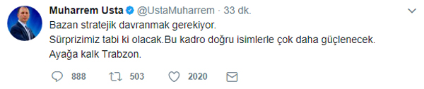 Muharrem Usta: 