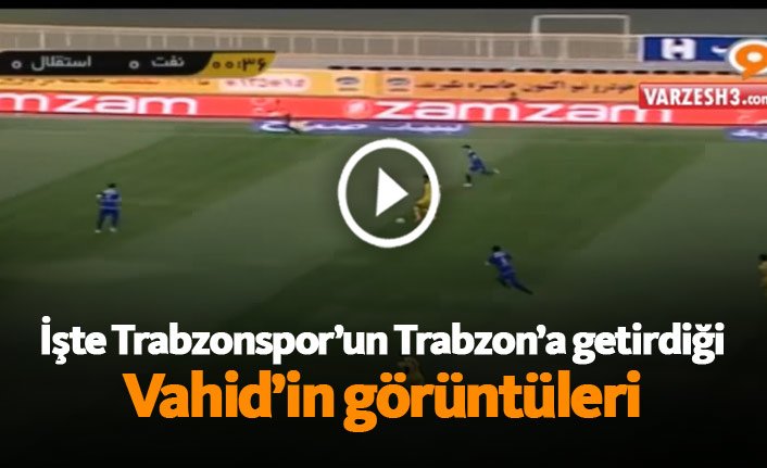 Trabzonspor İranlı futbolcuyu getirdi!