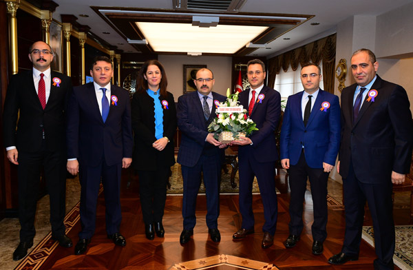 Vergi Dairesi Başkanı Akçay’dan Vali Ustaoğlu’na ziyaret
