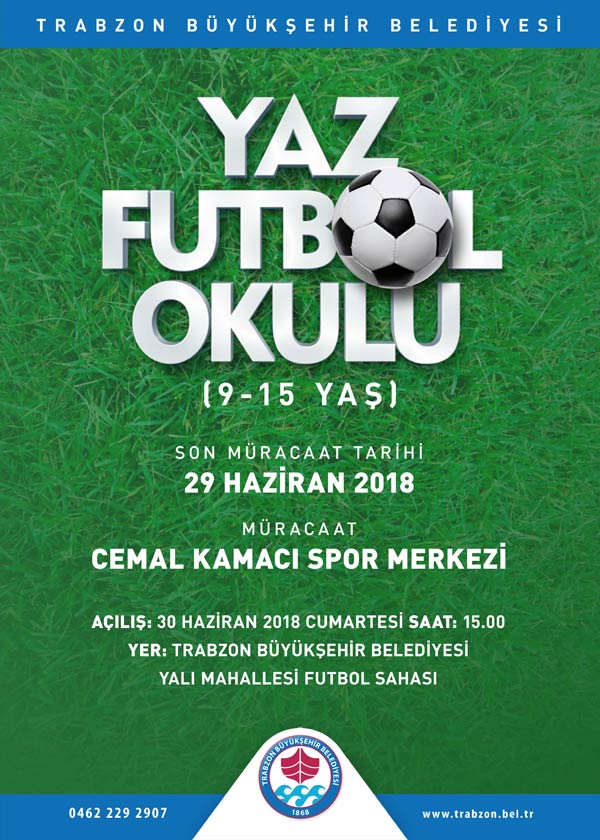 Trabzon'da futbol zamanı