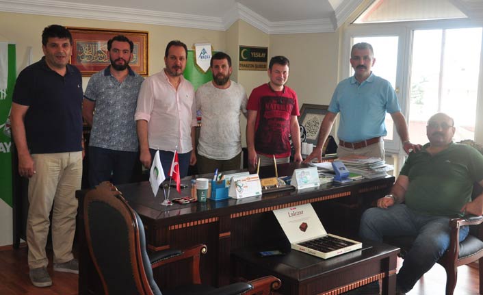 Yeşilay Trabzon'da bayramlaşma