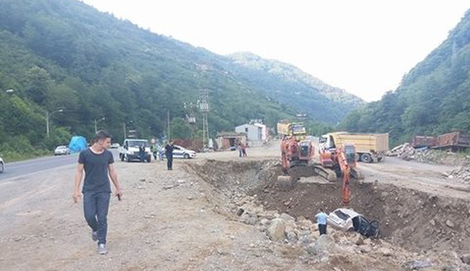 Trabzon Dernekpazarı'nda feci kaza: 6 yaralı