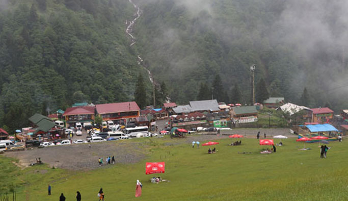 Karadeniz'de bu ilçe mini Arabistan gibi!